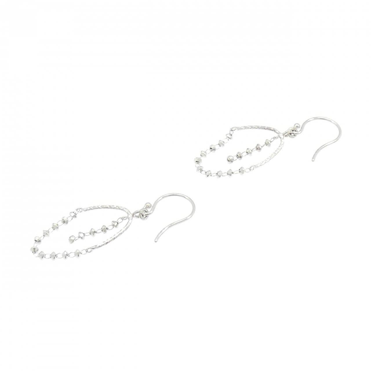 スタージュエリー K18WG ピアス