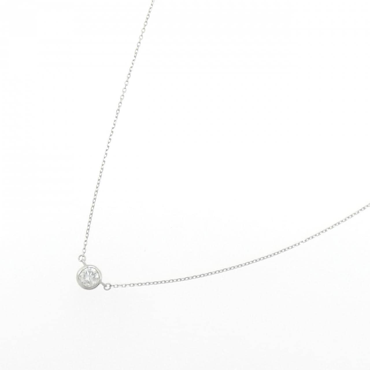 PT900单钻钻石项链 0.15CT