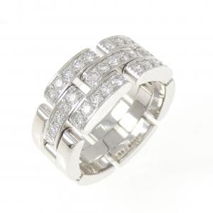 カルティエ マイヨンパンテール ハーフダイヤ リング