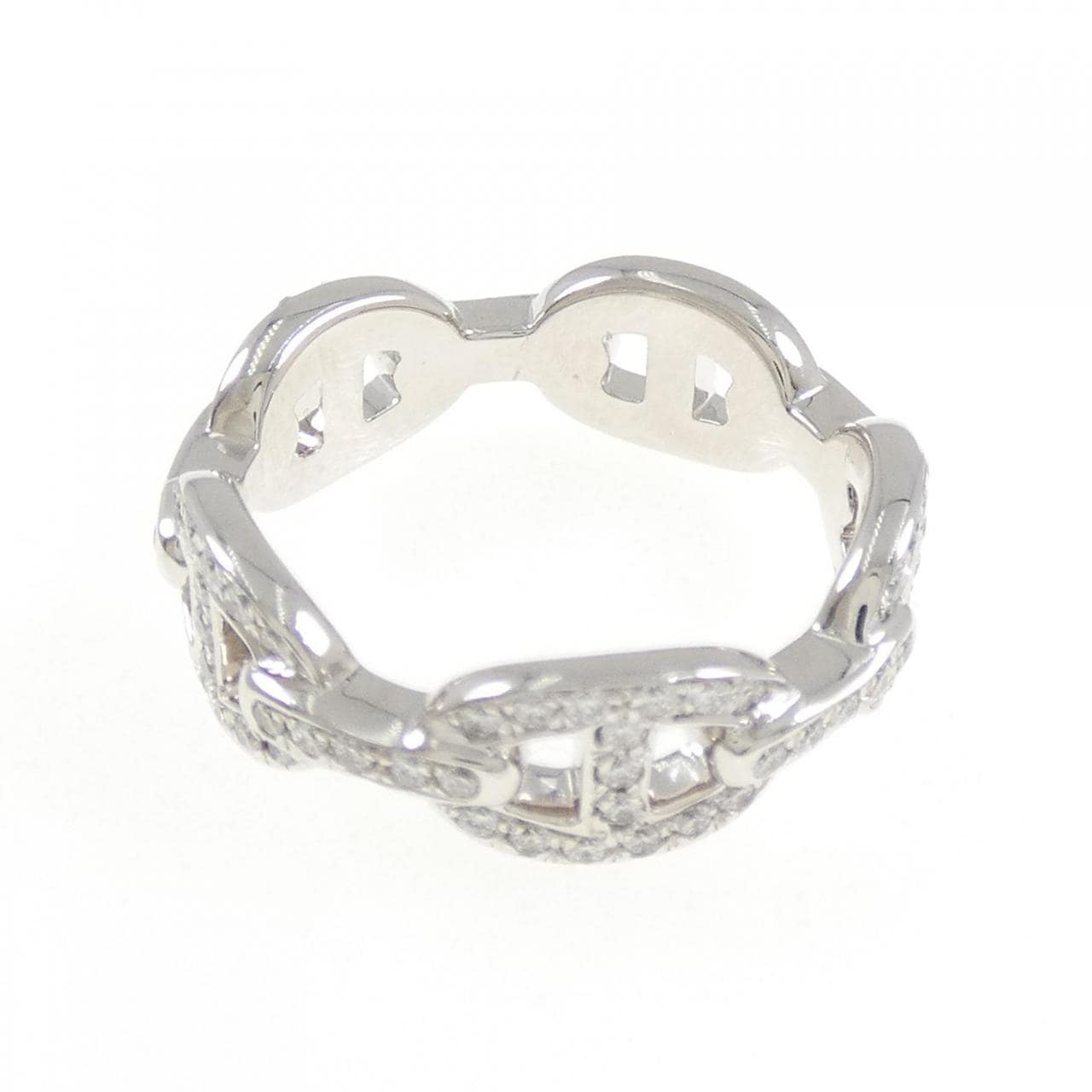 エルメス シェーヌ ダンクル アンシェネ リング 0.58CT