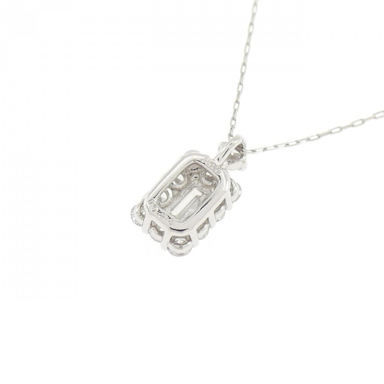【新品】PT900/PT850 ダイヤモンド ネックレス 0.25CT