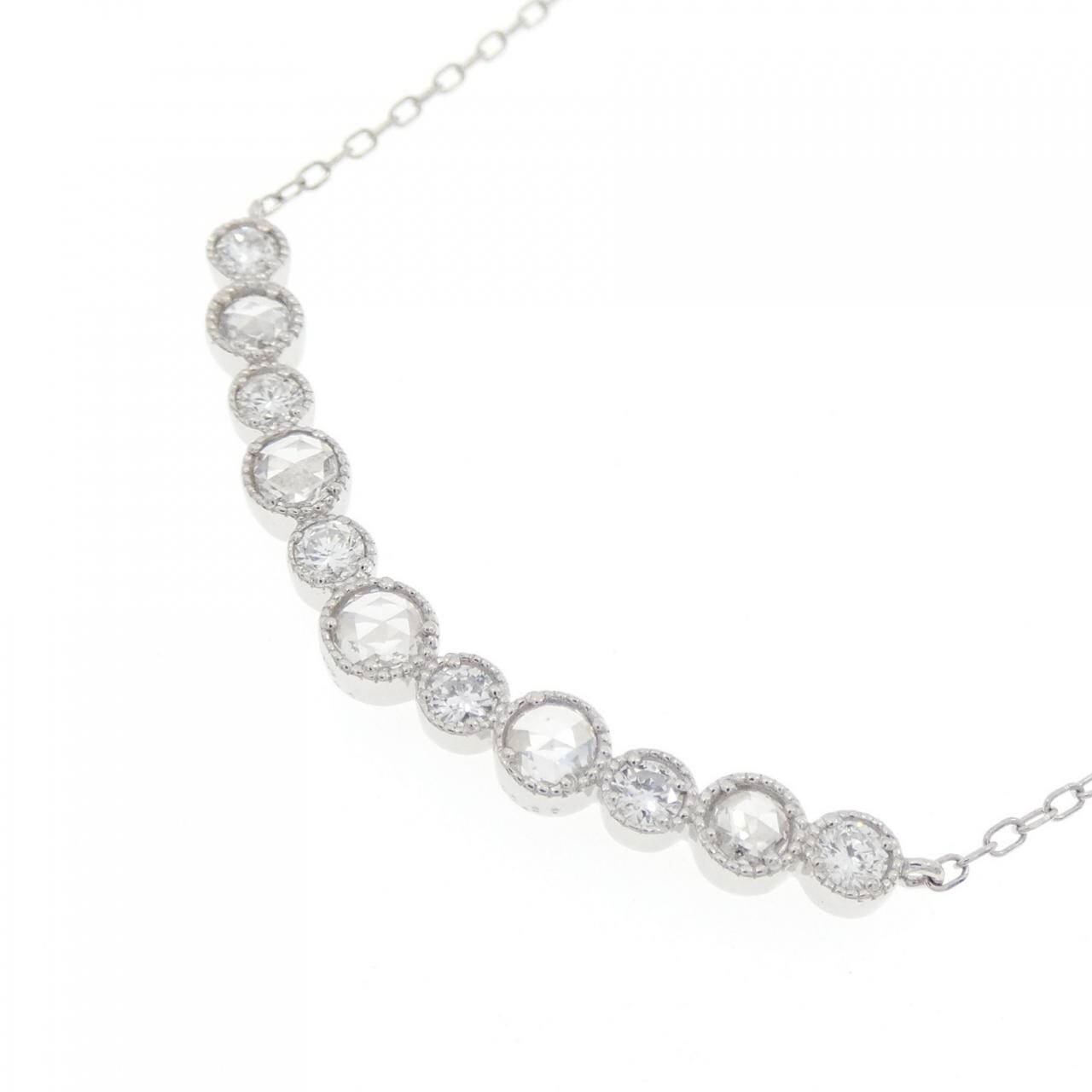 PT900/PT850 ダイヤモンド ネックレス 0.30CT
