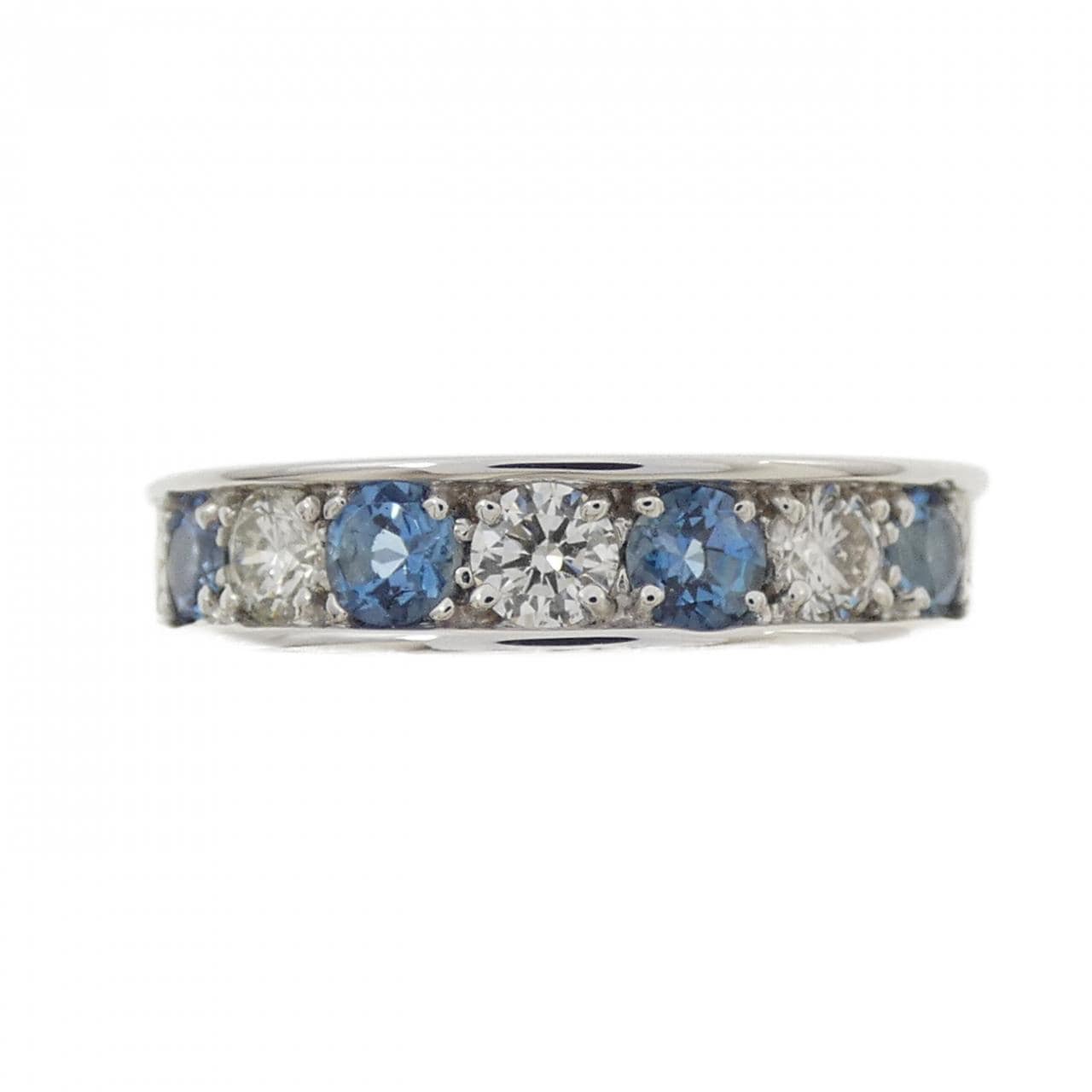 PT950 アクアマリン リング 0.37CT