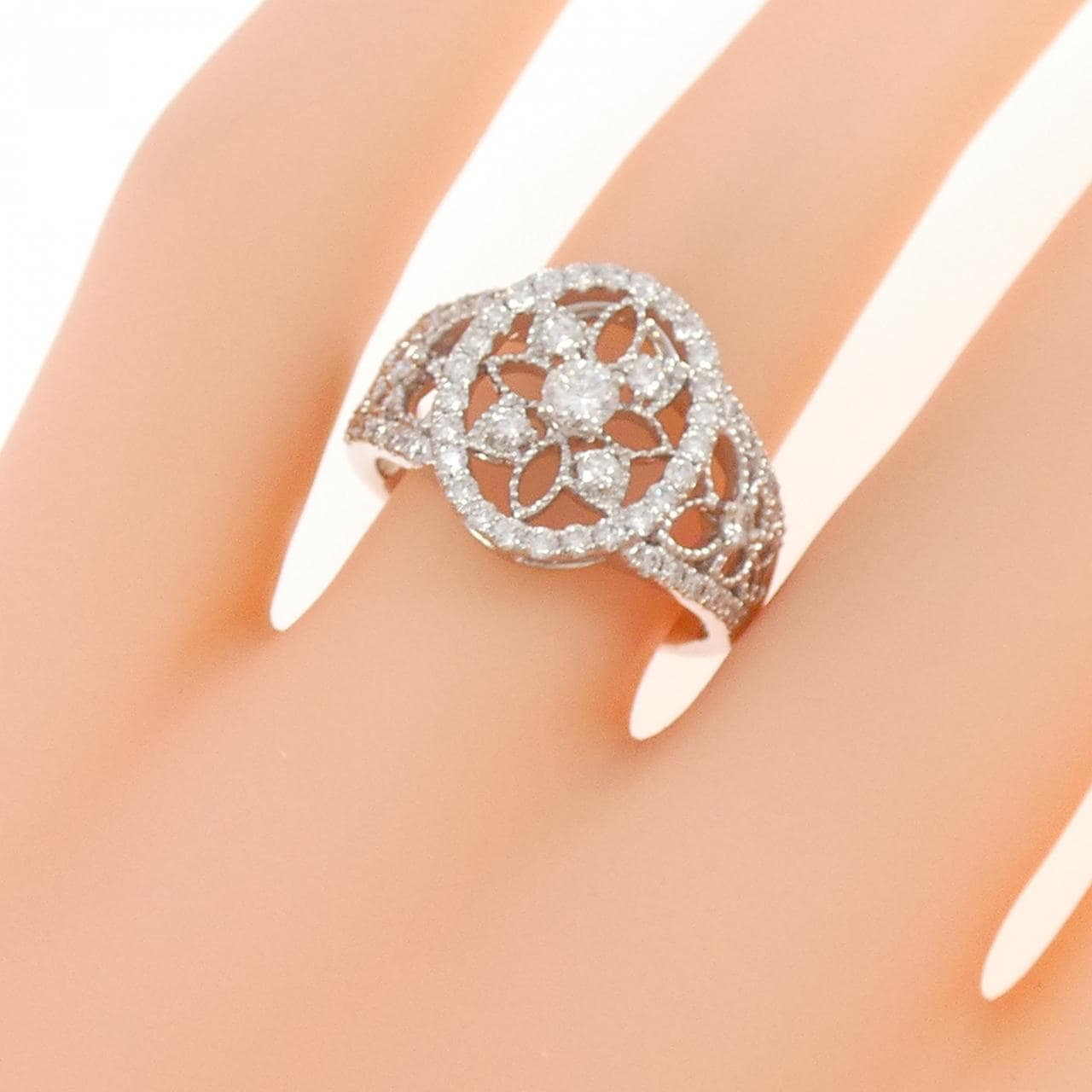 PT900 ダイヤモンド リング 0.12CT
