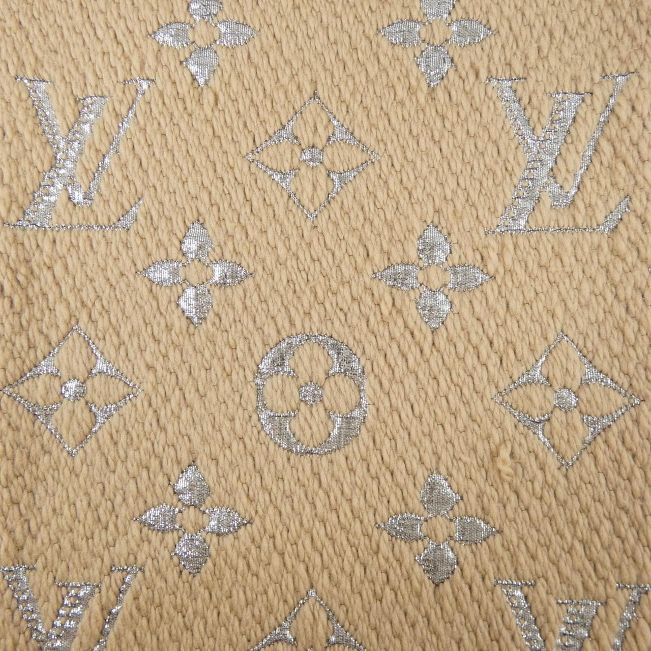 ルイヴィトン LOUIS VUITTON エシャルプ ロゴマニア シャイン M75834 MUFFLER