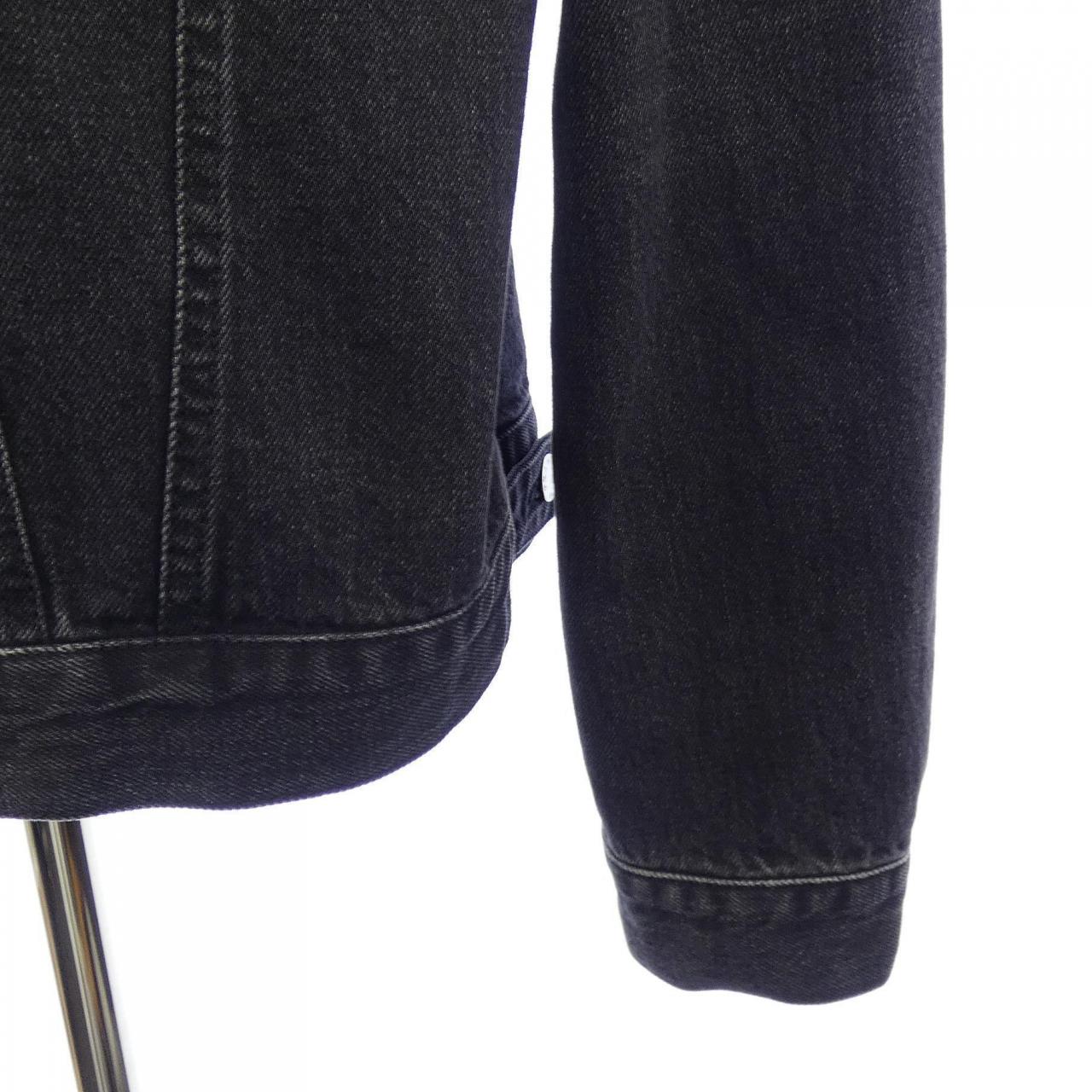 プラダ PRADA デニムブルゾンジャケット トライアングルロゴ GEB227 S231 12K8 デニムジャケット