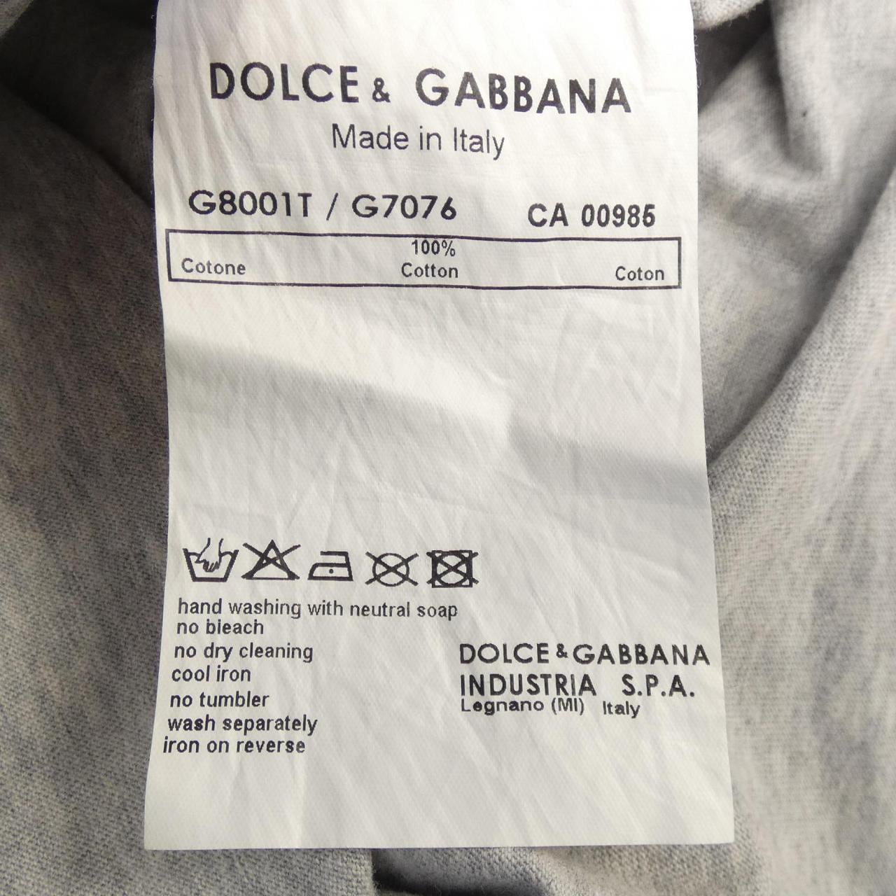 ドルチェアンドガッバーナ DOLCE&GABBANA G8001T Tシャツ