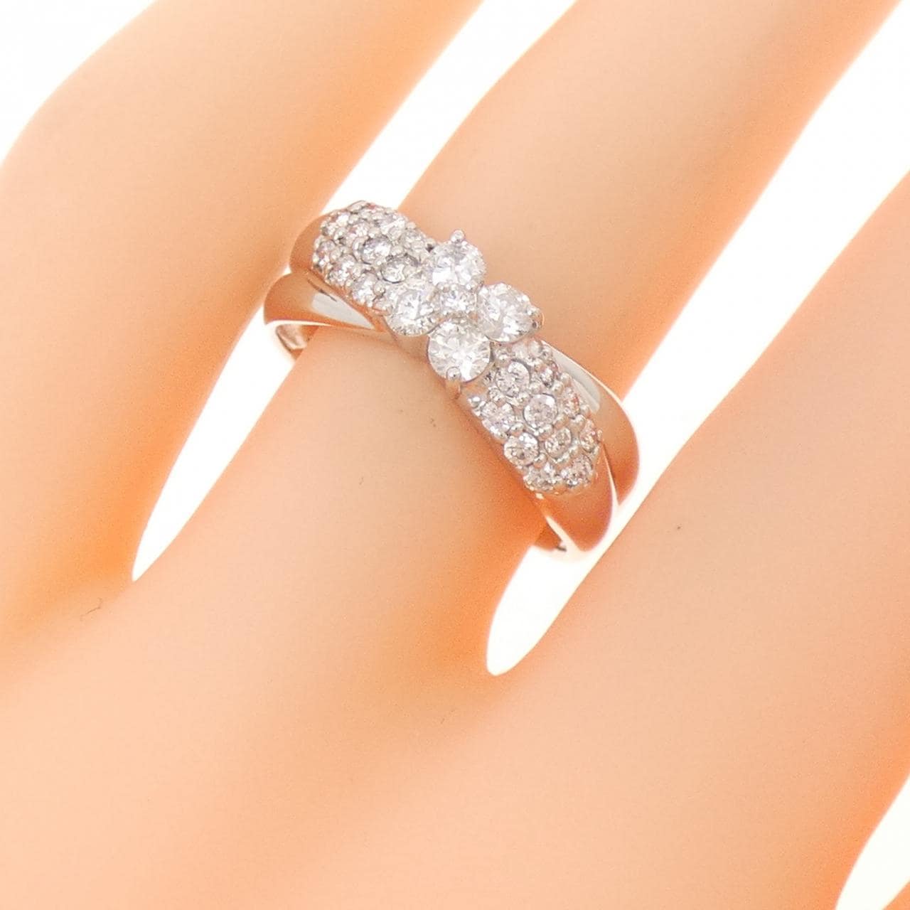 PT900 ダイヤモンド リング 0.50CT