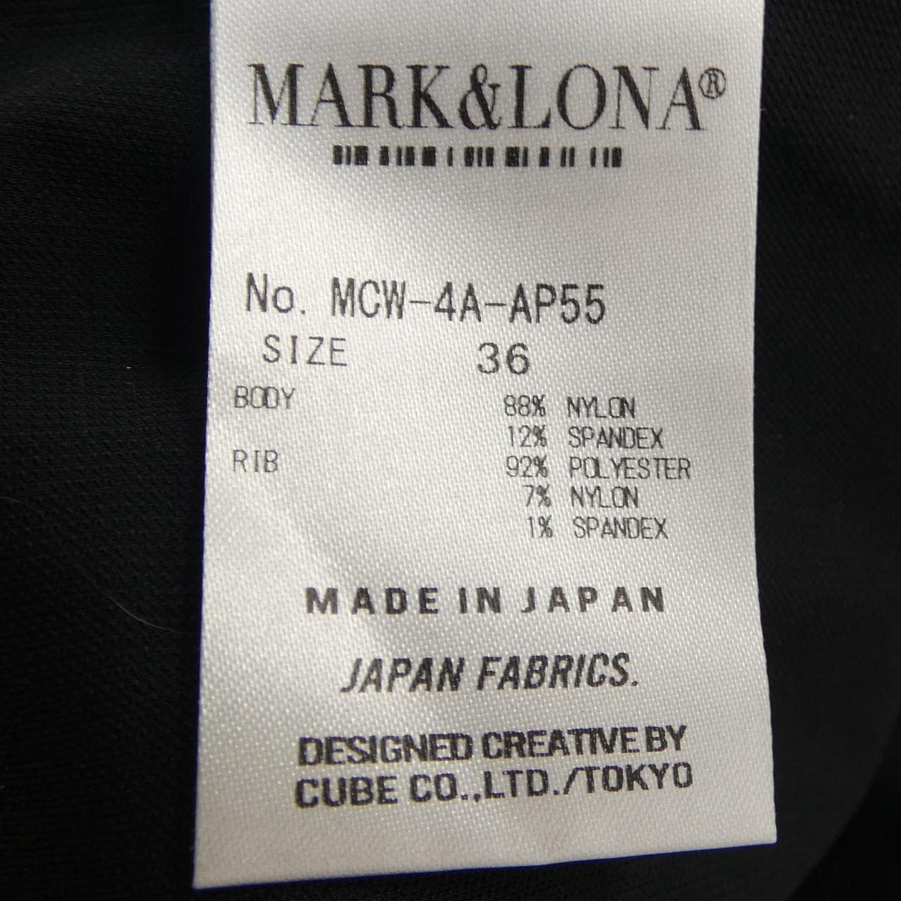 マークアンドロナ MARK&LONA MLW-4A-AP55 ポロシャツ