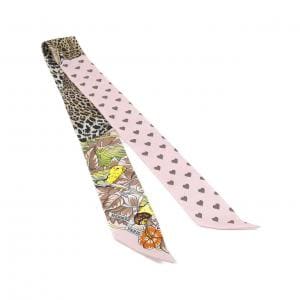 エルメス JUNGLE LOVE LOVE ツイリー 063513S スカーフ