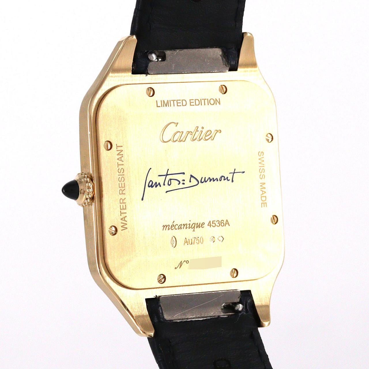 カルティエ サントスデュモンXL YG WGSA0084 YG 手巻