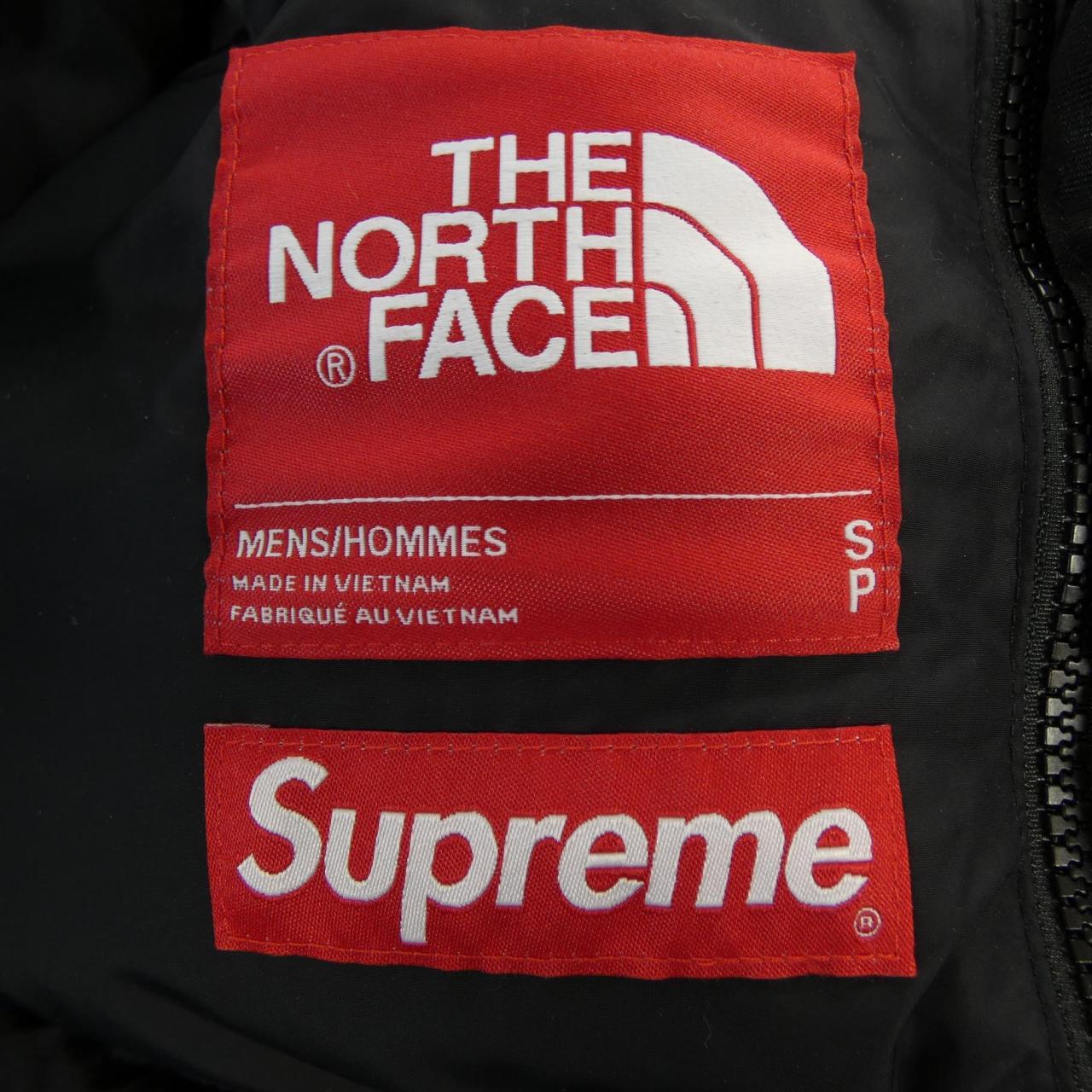 シュプリームザノースフェイス SUPREME×THE NORTH FACE ND02400I SPLIT NUPTSE ダウンジャケット