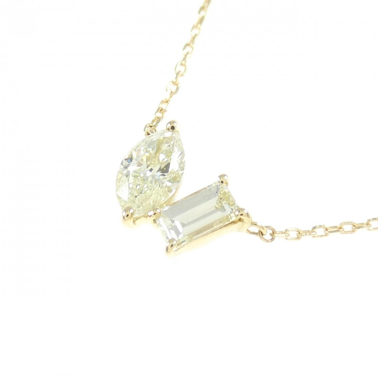 【新品】K18YG ダイヤモンド ネックレス 0.50CT