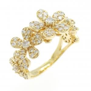 ポンテヴェキオ フラワー リング 0.73CT