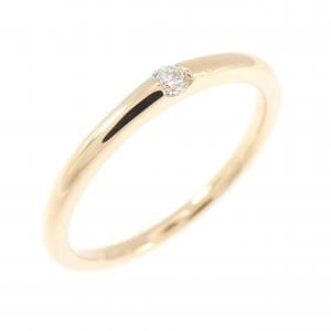 K18YG ダイヤモンド リング 0.05CT