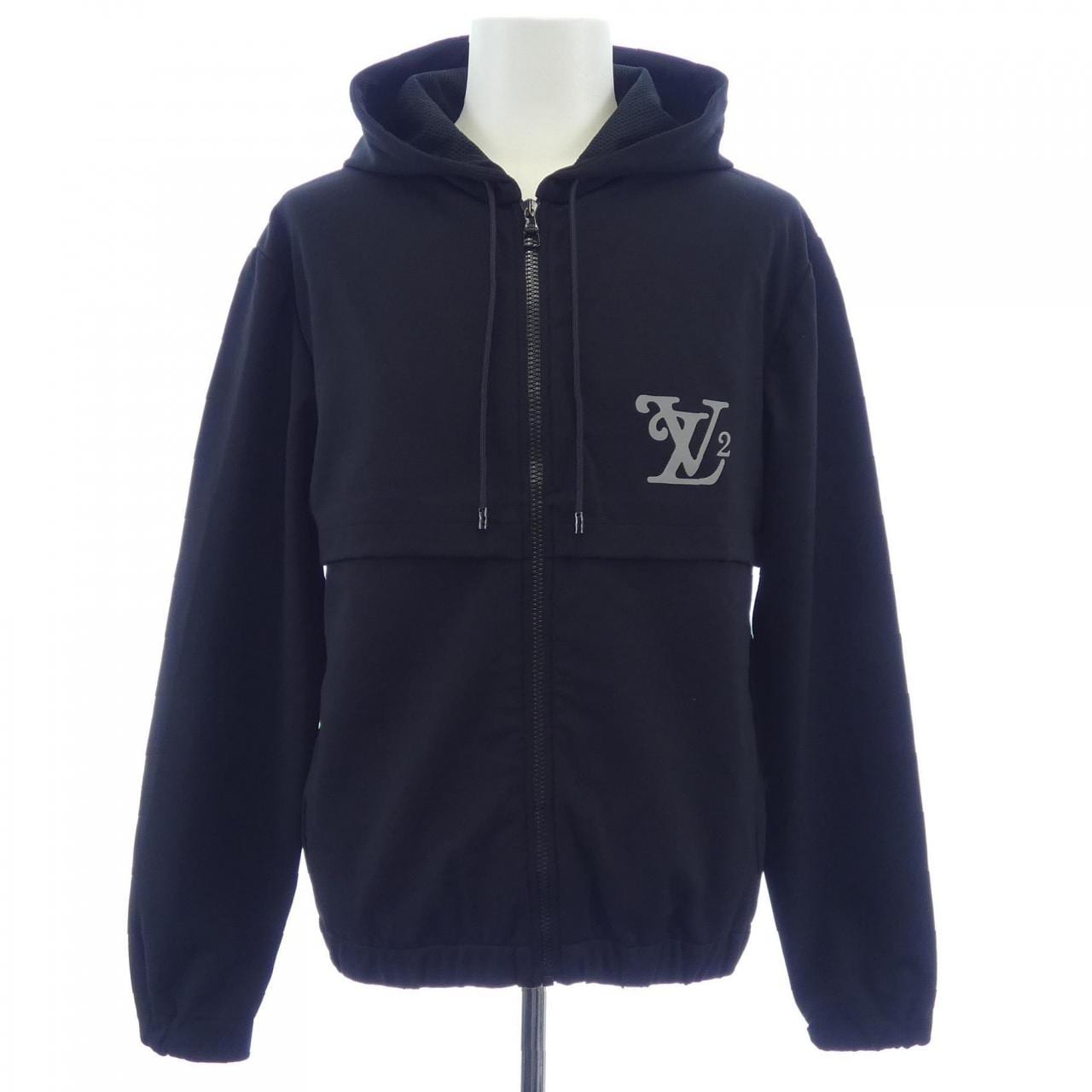 ルイヴィトン LOUIS VUITTON スクエアードLVジップフード　NIGO HJY14WUYS ブルゾン