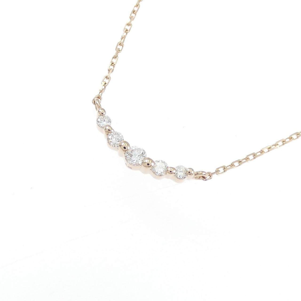 ヴァンドーム ダイヤモンド ネックレス 0.06CT