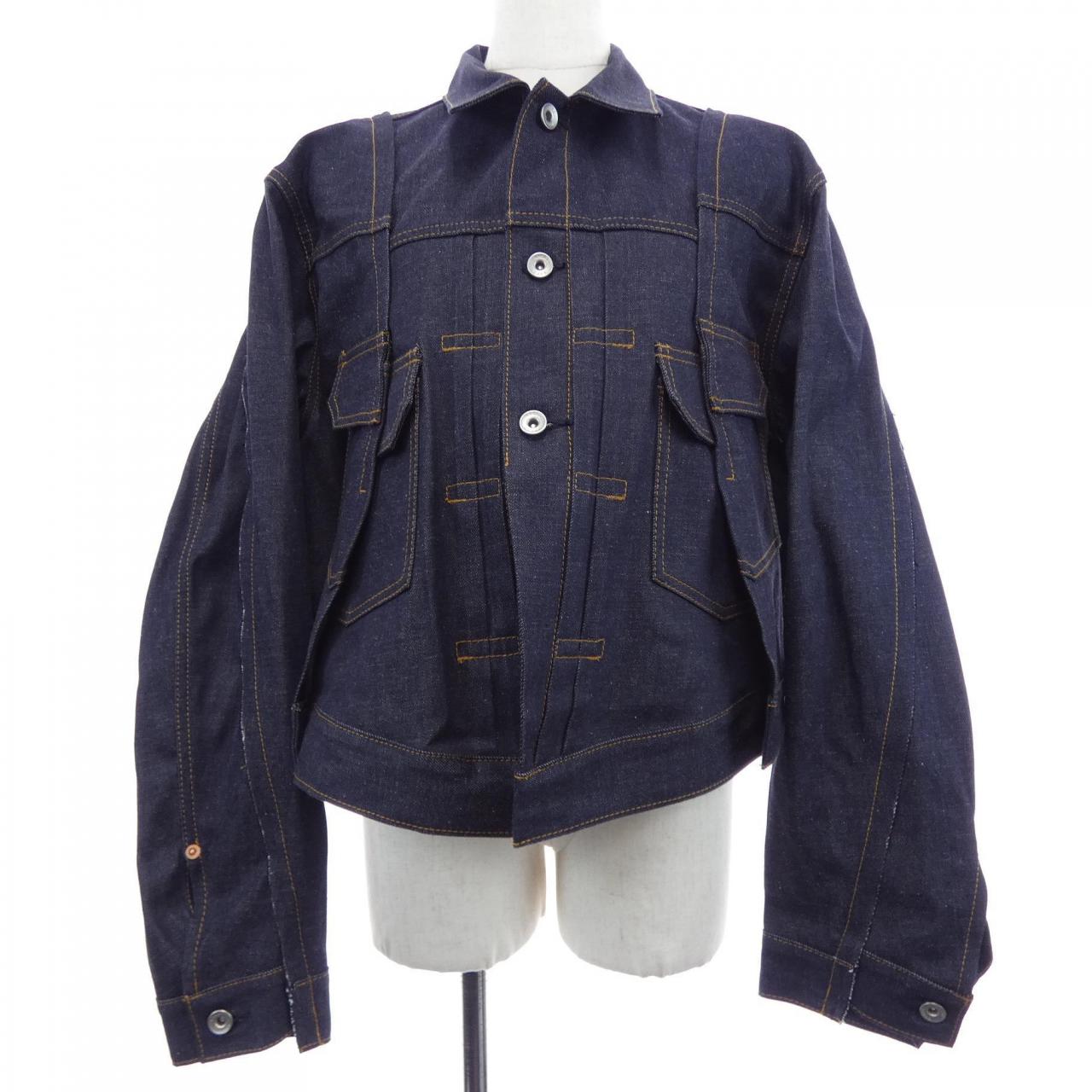 サカイ SACAI 24-07354 デニムジャケット