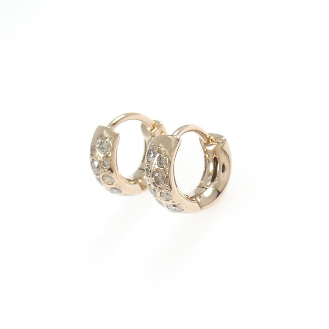 カシケイ カシケイ バンド ピアス 0.26CT