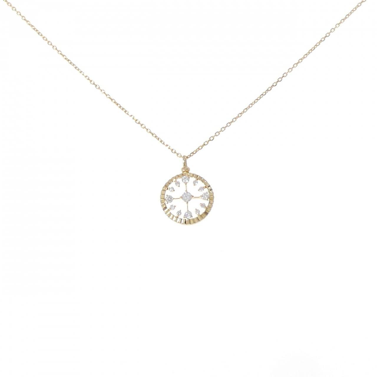スタージュエリー ダイヤモンド ネックレス 0.12CT