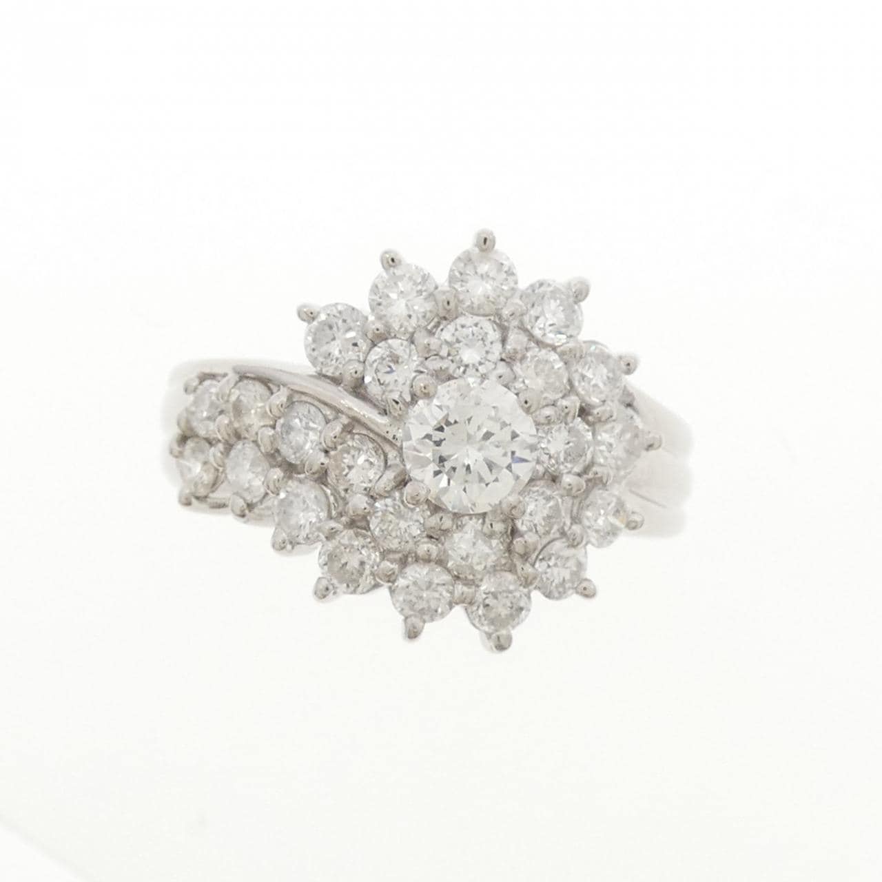PT900 ダイヤモンド リング 1.51CT