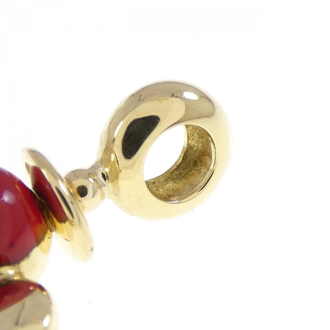 750YG プレーン エナメル ペンダント