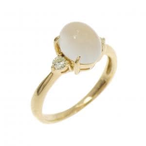 K18YG ムーンストーン リング