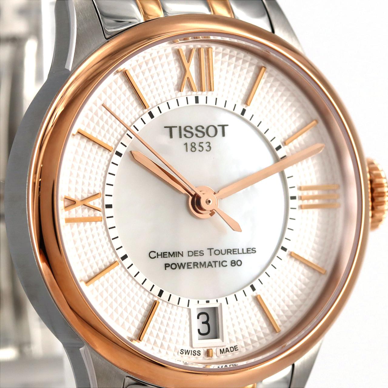[BRAND NEW] Tissot Chemin des Tourelles Powermatic 80 PG Combi T099.207.22.118.02 SSxGP Automatic