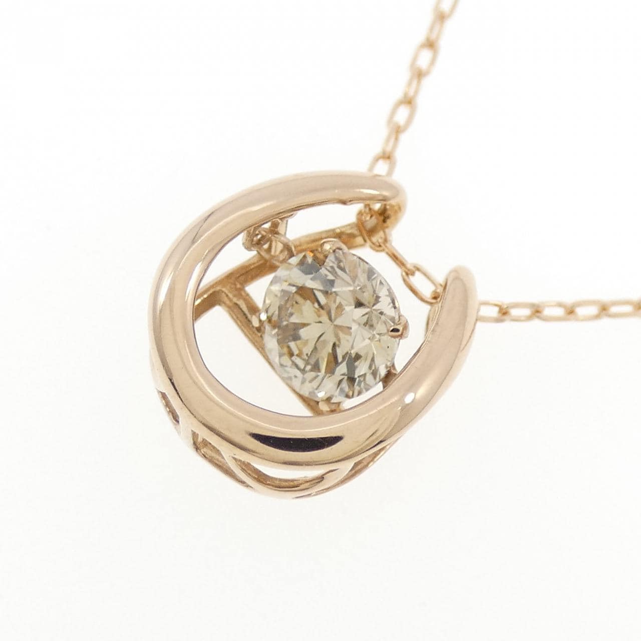 K18PG ダイヤモンド ネックレス 0.600CT