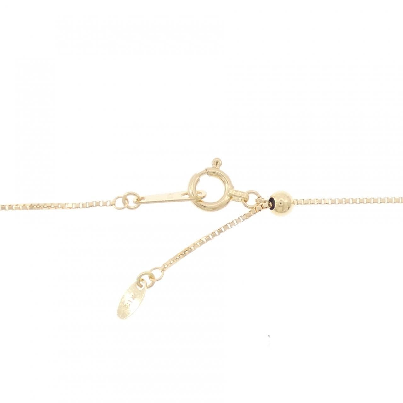 K18YG ダイヤモンド ネックレス 0.55CT
