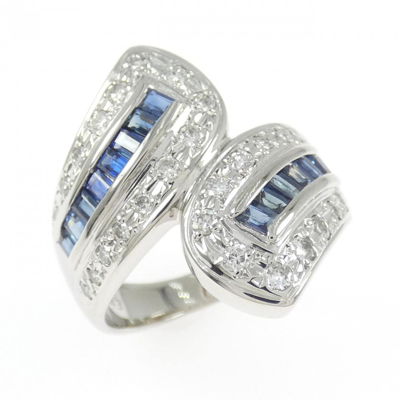 PT900 サファイヤ リング 0.43CT