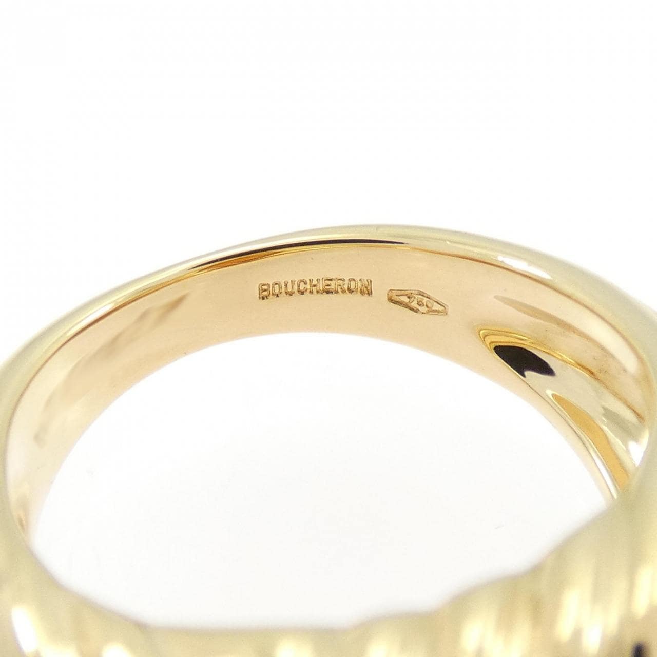 ブシュロン シトリン リング