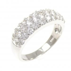 PT900 パヴェ ダイヤモンド リング 1.00CT