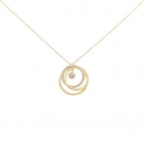 K18YG ダイヤモンド ネックレス 0.07CT