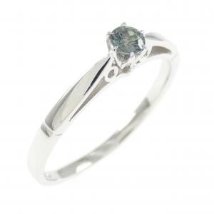 K18WG アレキサンドライト リング 0.13CT