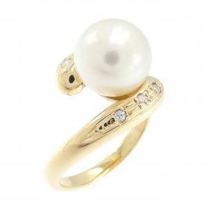 K18YG アコヤパール リング 8.6mm