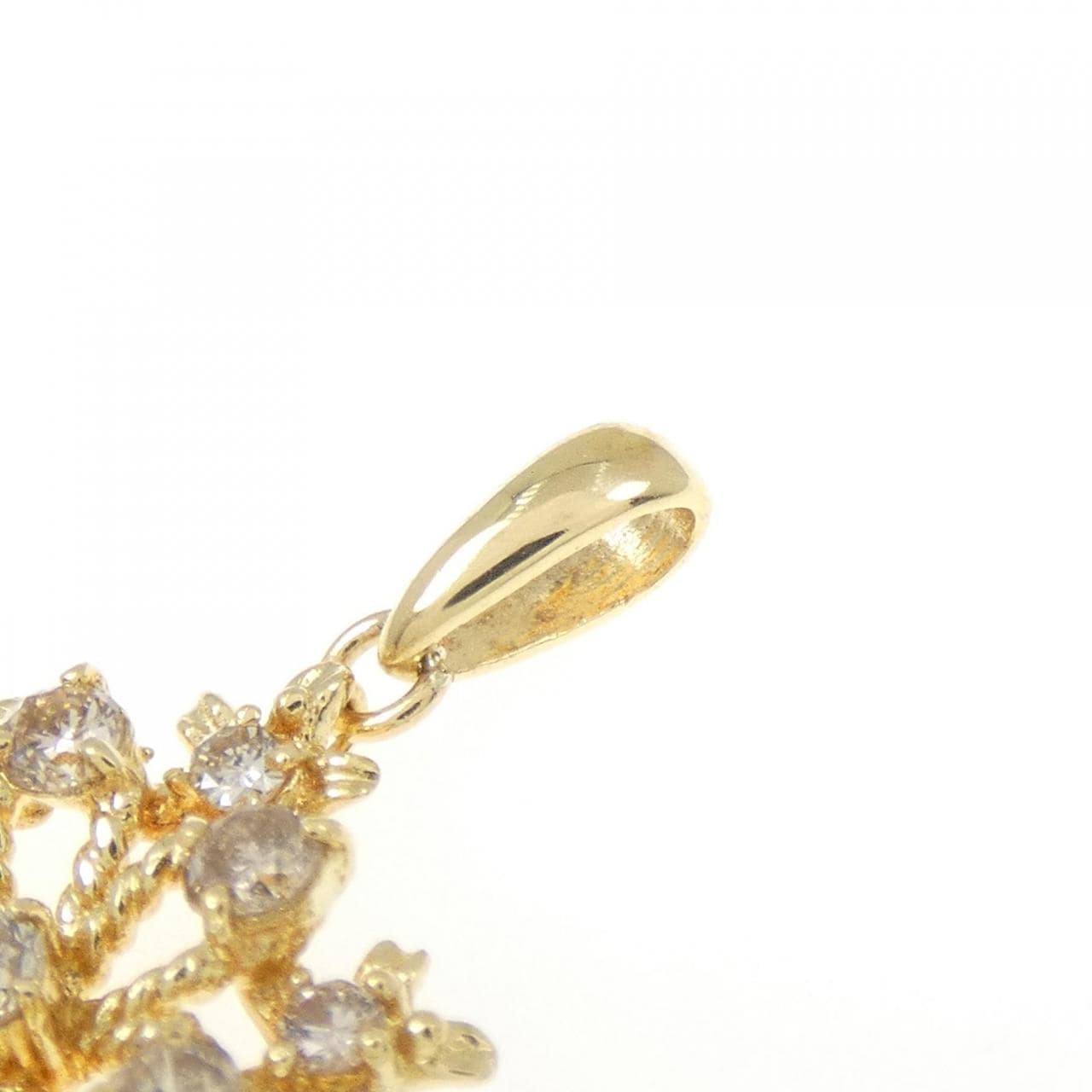 K18YG ダイヤモンド ペンダント 0.50CT