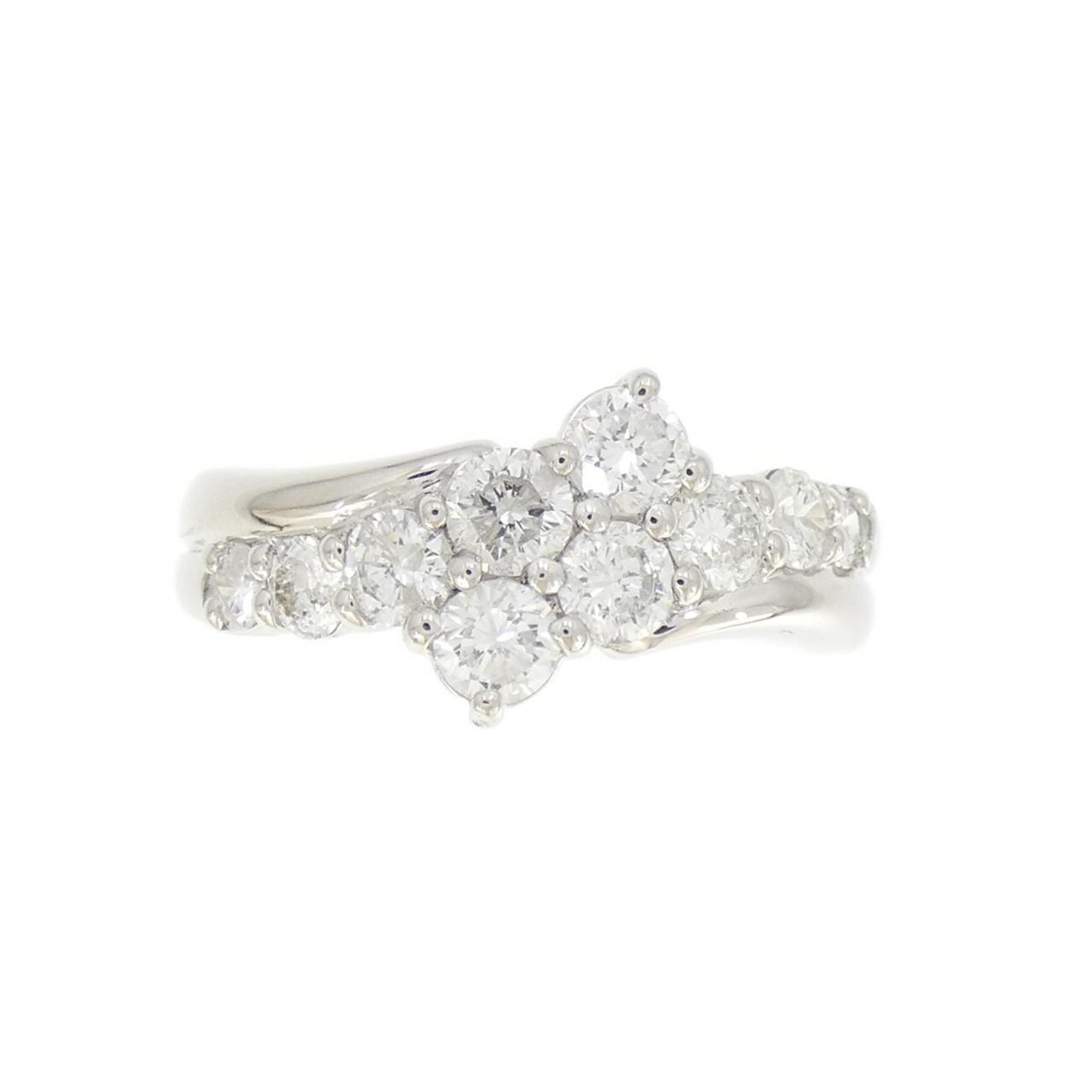 PT900 ダイヤモンド リング 1.00CT