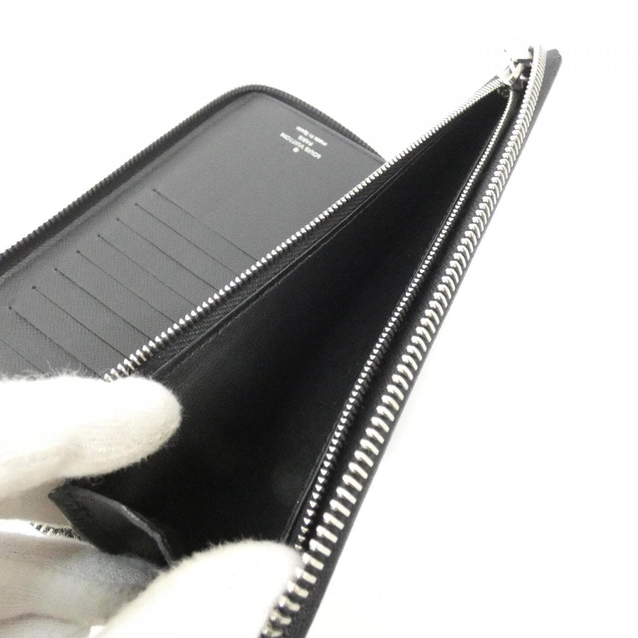ルイヴィトン ダミエ グラフィット ジッピー ウォレット ヴェルティカル N63095 財布