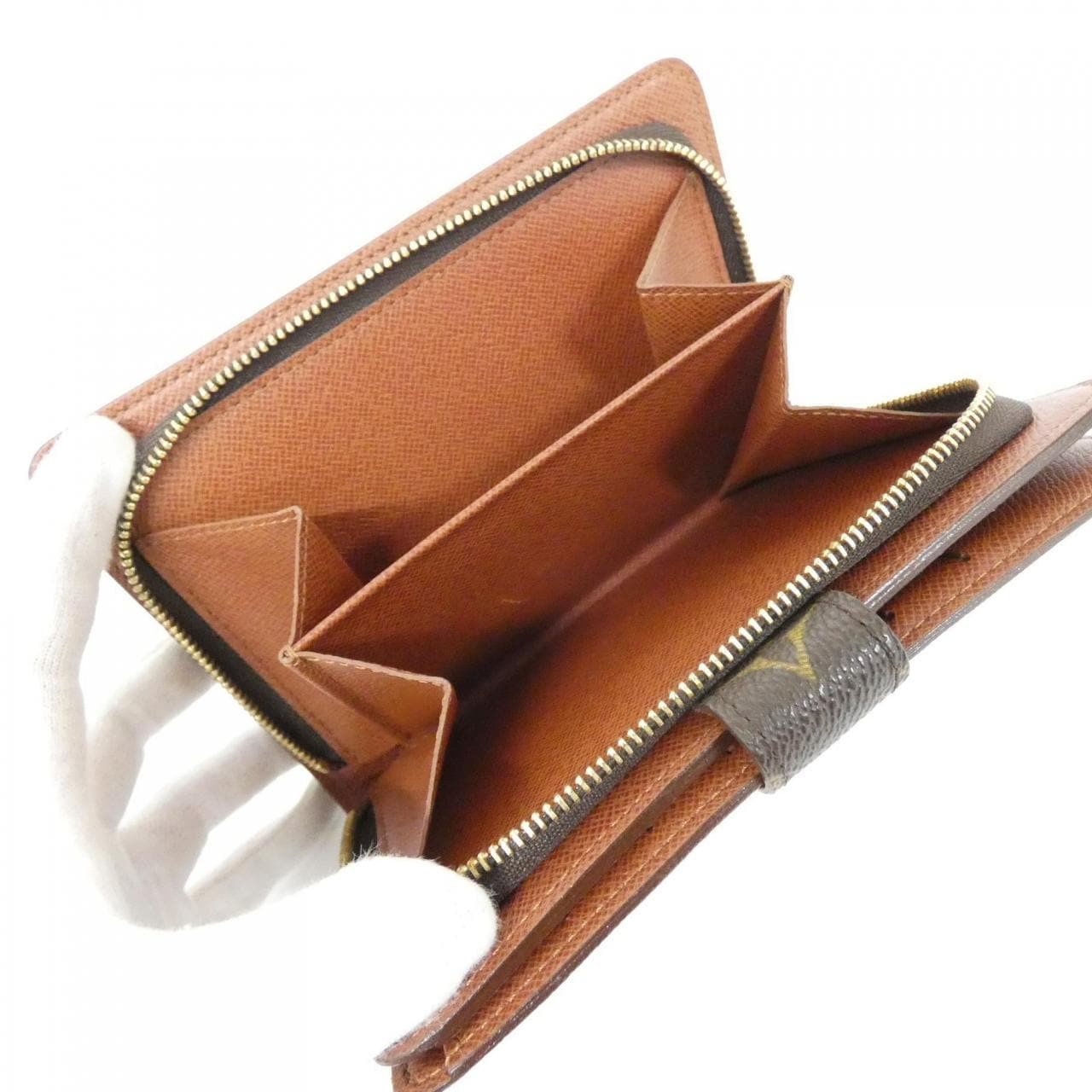 ルイヴィトン モノグラム ポルト パピエ ジップ M61207 財布