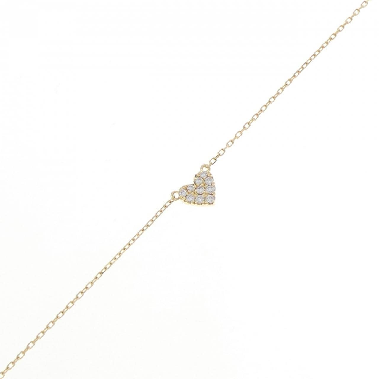 アーカー ハートパヴェ ブレスレット 0.05CT