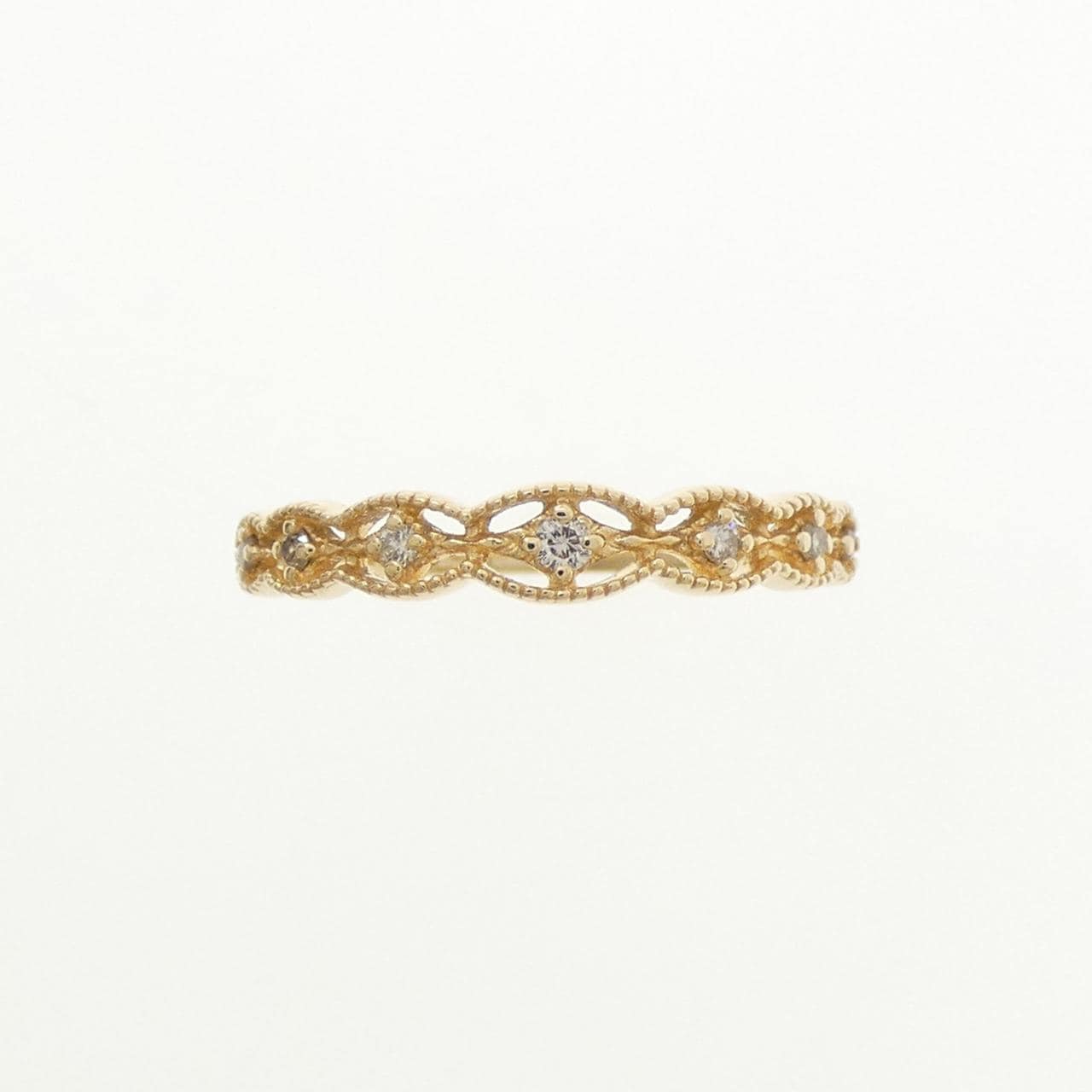 アガット ダイヤモンド リング 0.05CT