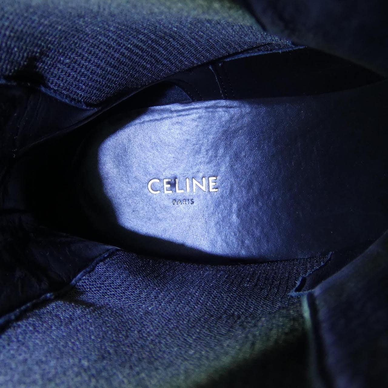 セリーヌ CELINE バルキー チェルシーブーツ 349823607C ブーツ