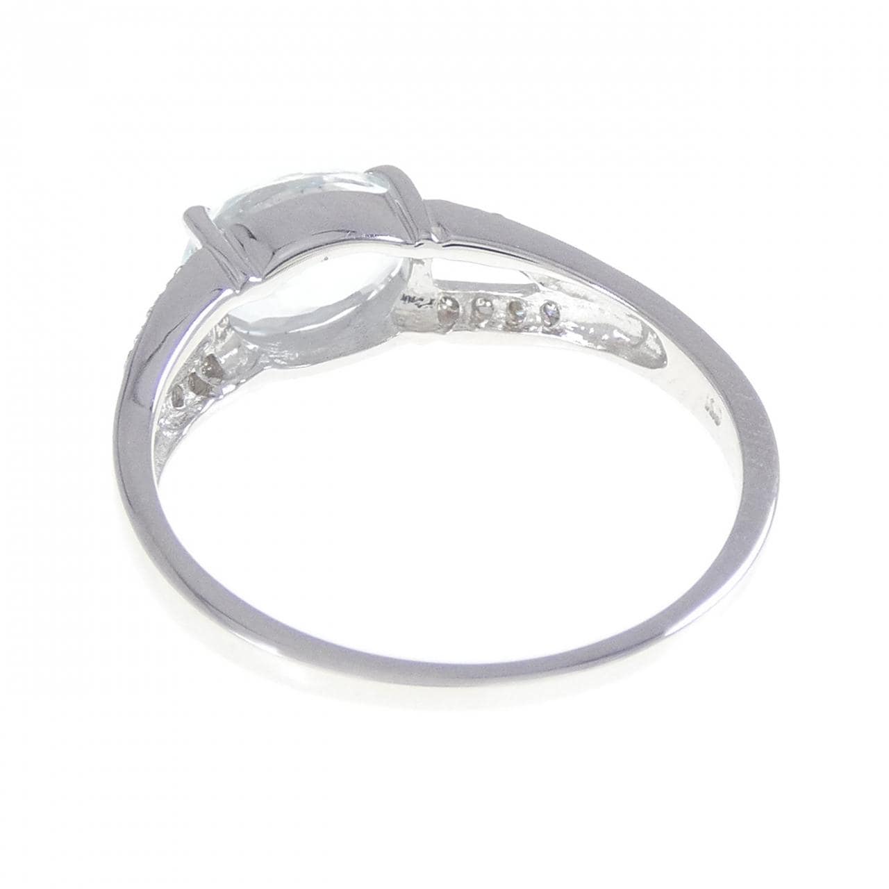 K10WG アクアマリン リング 1.05CT