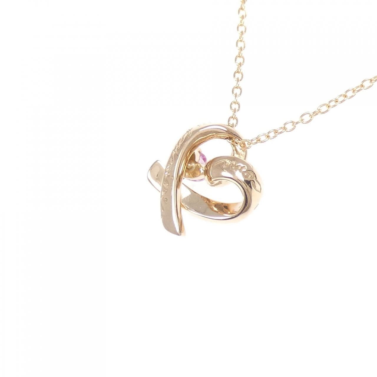 ポンテヴェキオ サファイヤ ネックレス 0.12CT