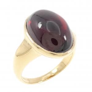 K18YG ガーネット リング
