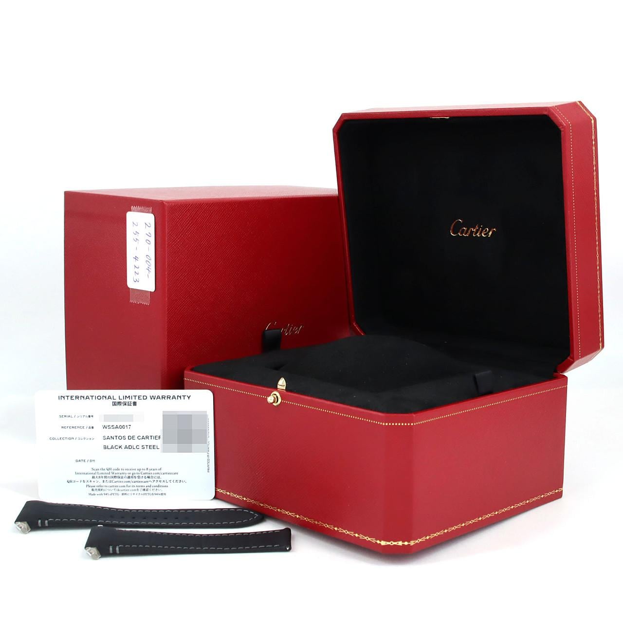 カルティエ サントス･ドゥ･カルティエクロノグラフ XL WSSA0017 SS 自動巻