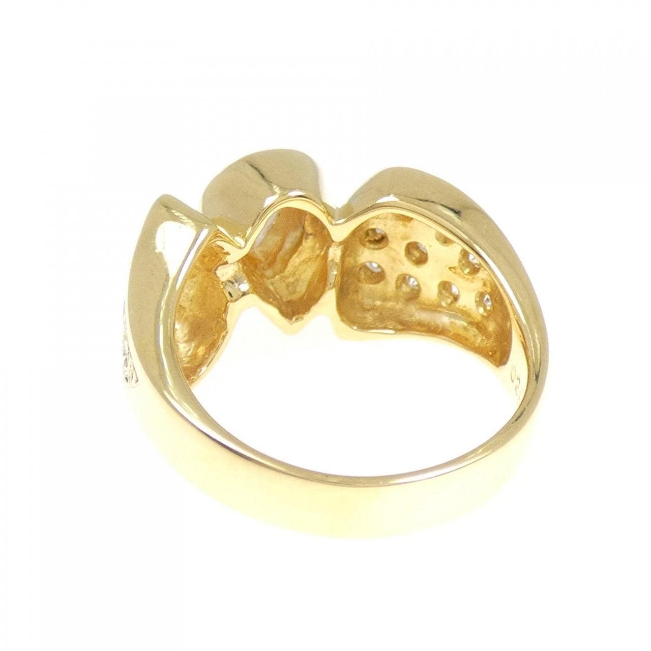 K20YG ダイヤモンド リング 0.282CT