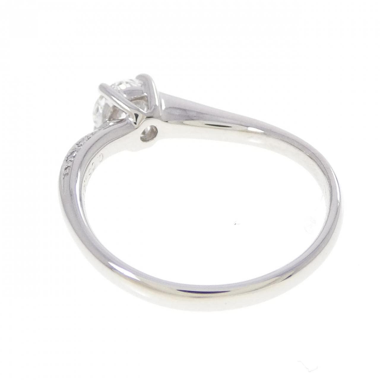 PT900 ダイヤモンド リング 0.415CT D VVS1 3EXT H＆C