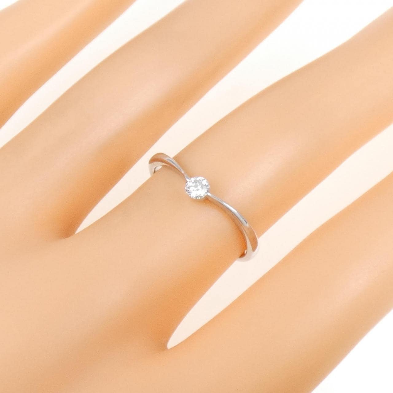 PT ダイヤモンド リング 0.104CT